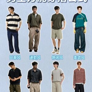 夏天男生穿搭指南｜4个搭配逻辑，不用买新衣服也能穿出好比例-有一UIIYII
