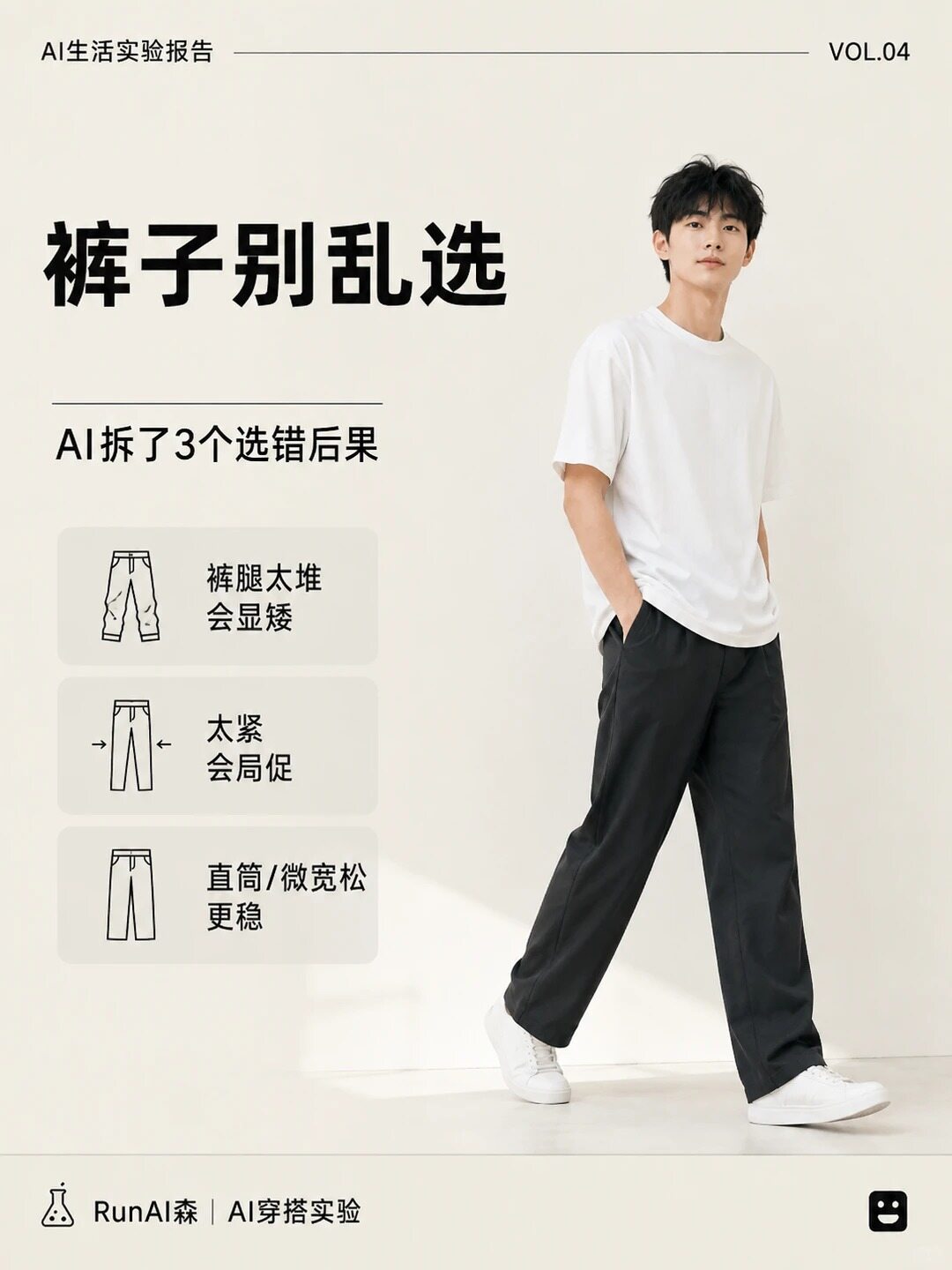 男生穿搭显邋遢?问题可能出在版型上-有一UIIYII