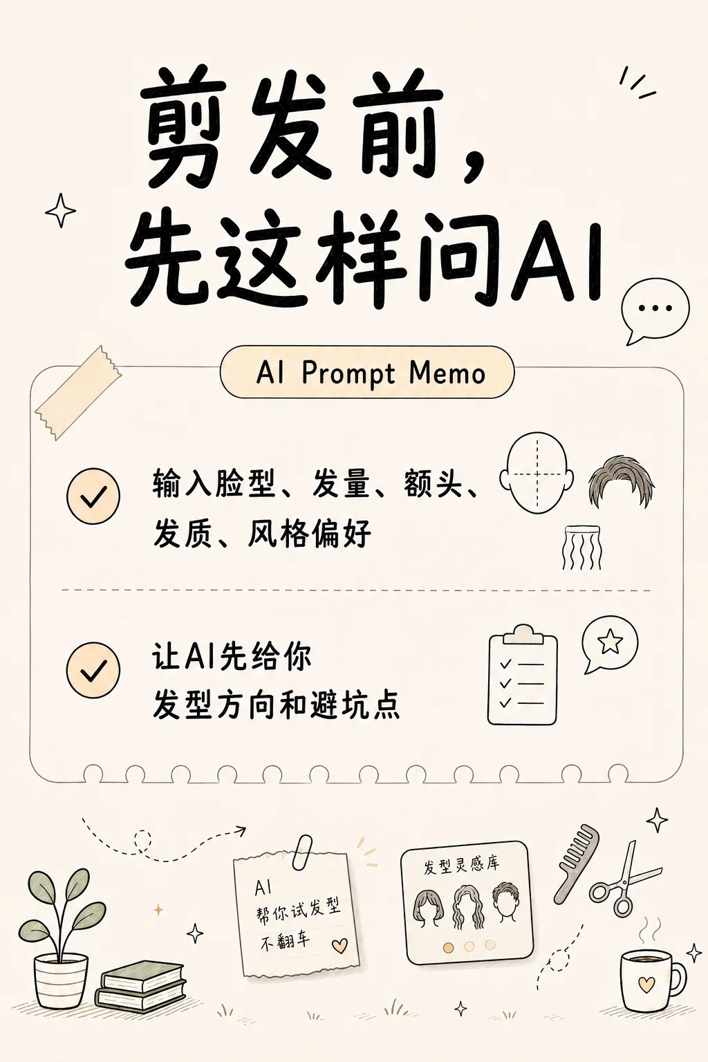 普通男生剪头发前，先让AI帮你测一下脸型-有一UIIYII