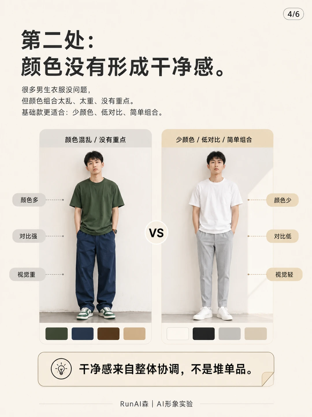 为什么别人穿基础款很干净，你穿却很普通？-有一UIIYII