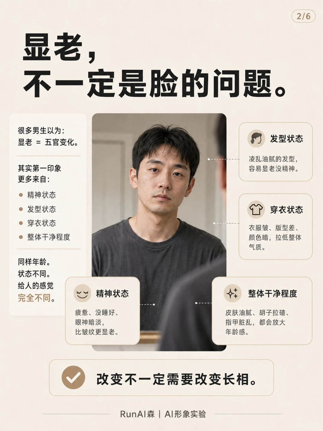 为什么有些男生30岁,看起来像40岁?-有一UIIYII