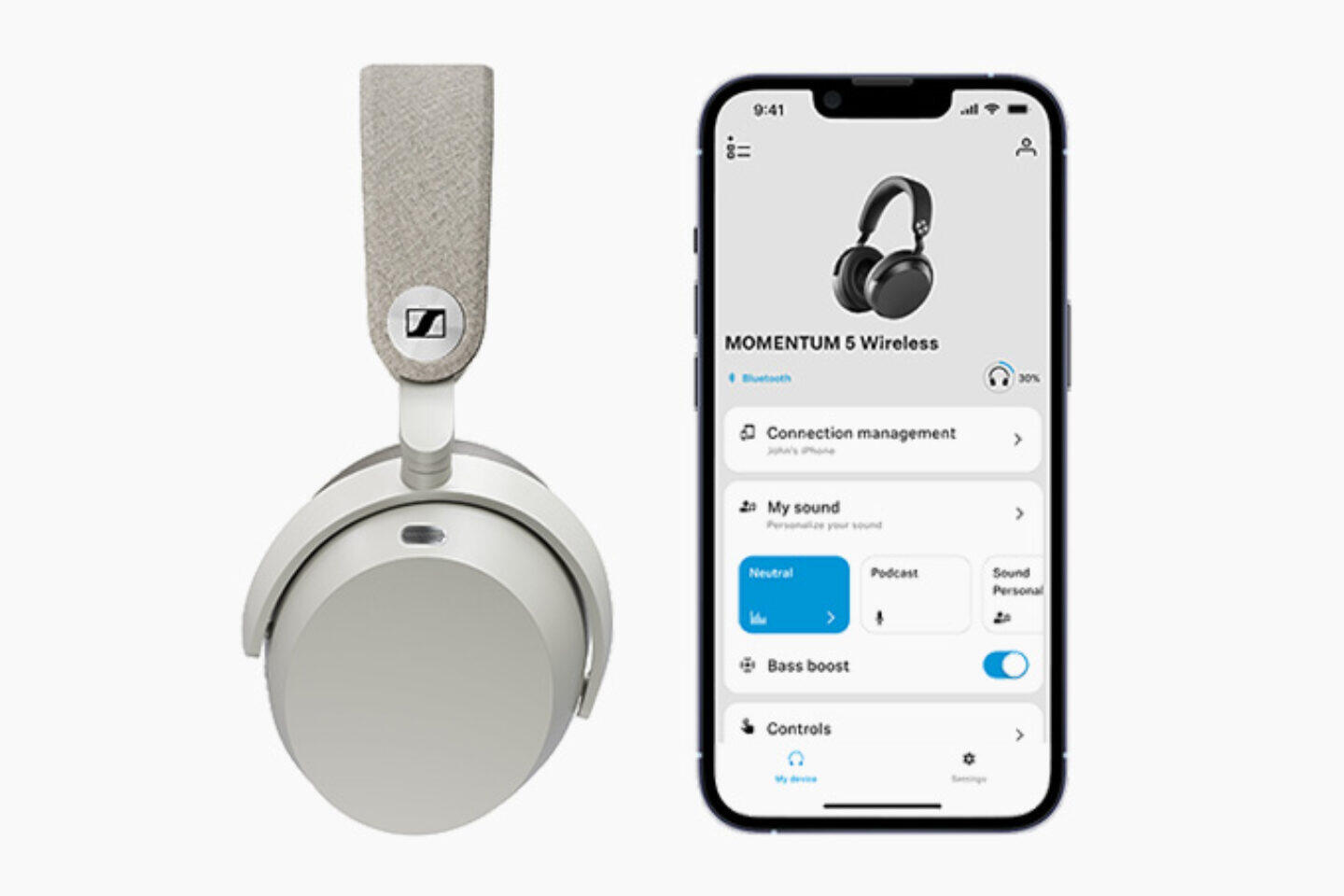 支持更换电池，森海塞尔发布全新旗舰耳机 Momentum 5 Wireless-有一UIIYII