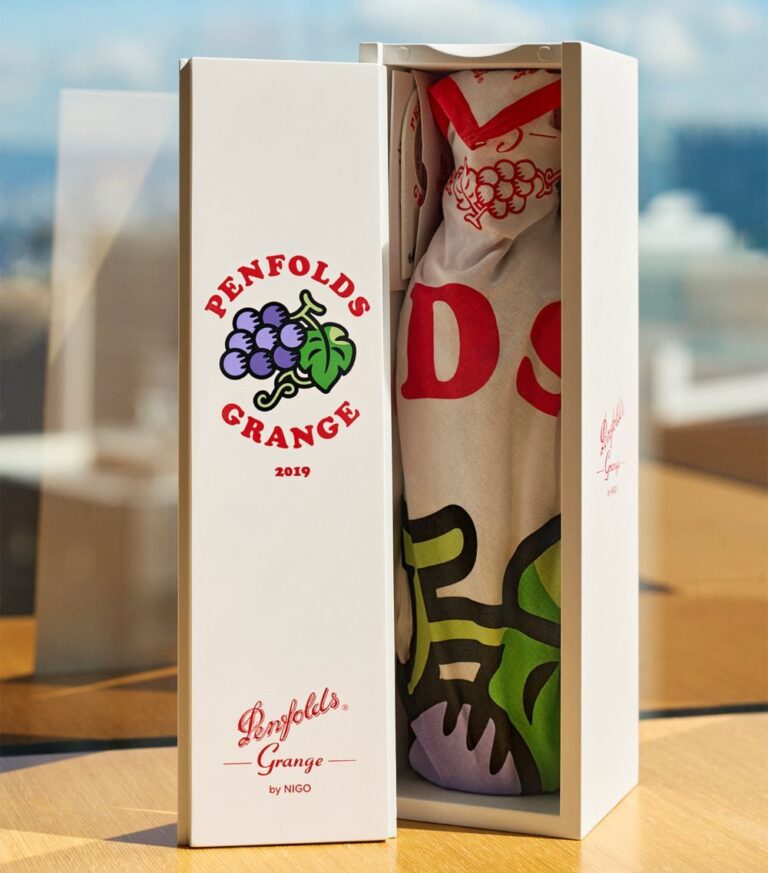 NIGO 为 Penfolds 打造限量葡萄酒礼盒 Grange by NIGO