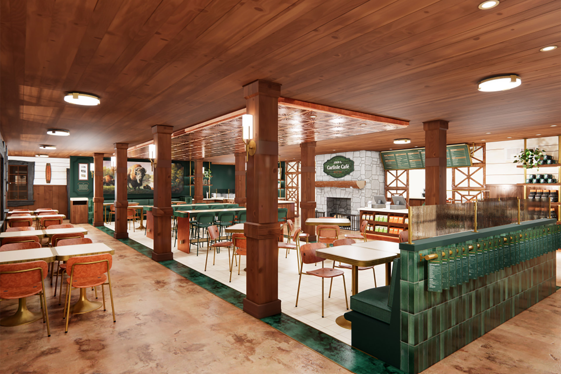 Buffalo Trace 策划全新波本威士忌咖啡馆 John G. Carlisle Cafe-有一UIIYII
